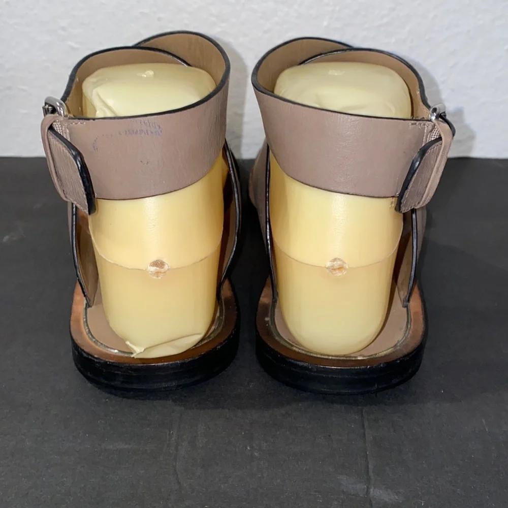 Authentic Vince leather designer sandals sz 6.5